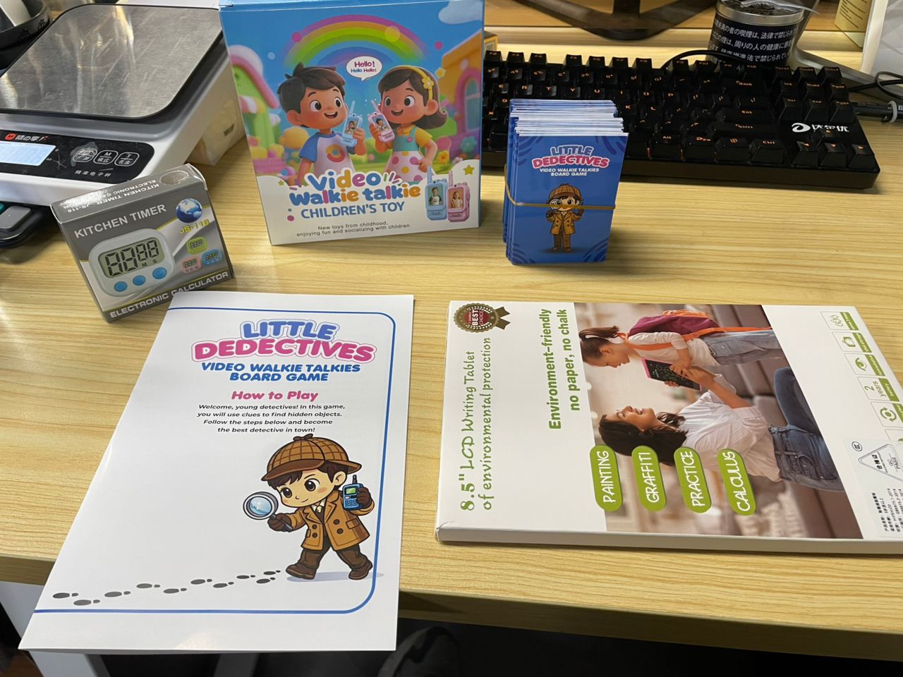 Little Detectives - Video Walkie Talkies Board Game