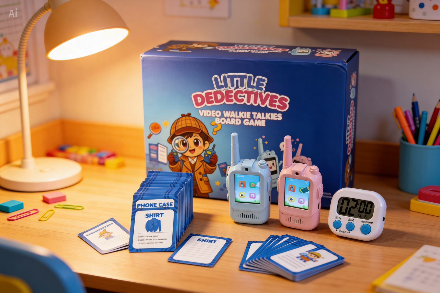 Little Detectives - Next-Gen Video Walkie-Talkie Mission Game